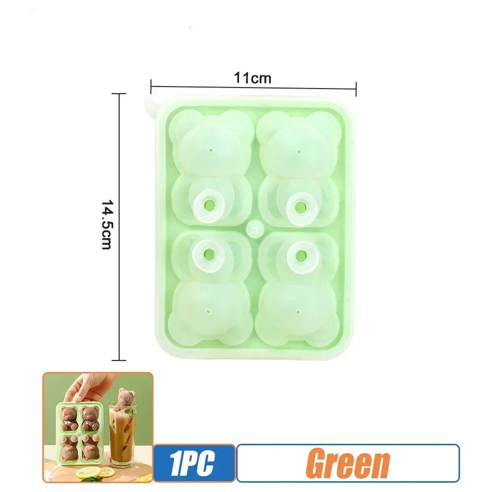 Teddy Bear Silicone Ice Tray