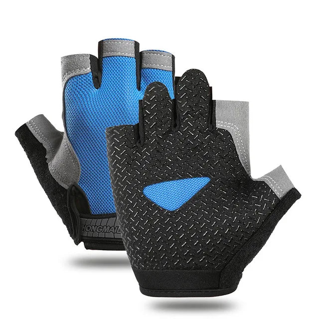 Half Finger Gel Weight Lifting Gloves Men Women Breathable Anti-slip Workout Gloves Summer Gym Yoga Sport Training Hand Gloves