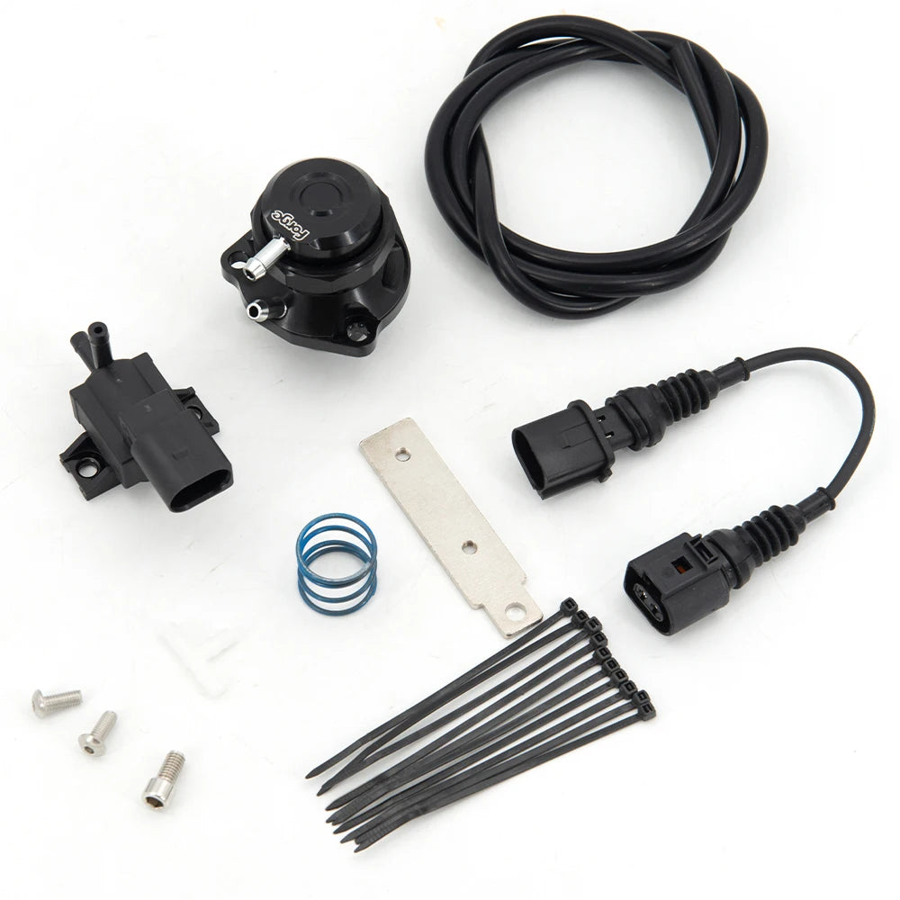 Blow Off Valve with adpater kit For Audi Seat Skoda VW 1.8 and 2.0 TSI GTI ea888 gen2 gen3 710D mk7 BOV-050-BK