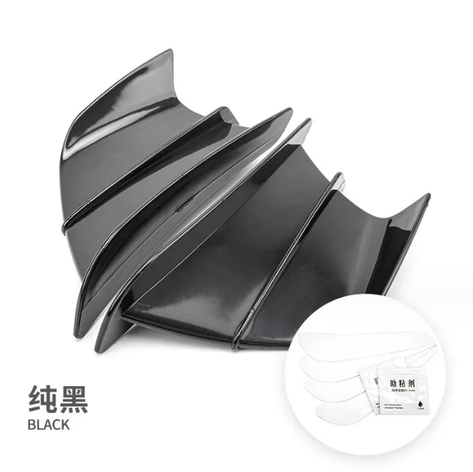 Motorcycle Universal Carbon Fiber Wing Let Guard Winglet Air Deflector For DUCATI For YAMAHA For Honda For Suzuki For Kawasaki