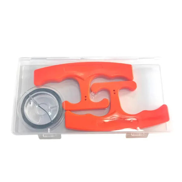 Car Emblem Remover Tool Kit Ergonomic Logo & Sticker Removal Tool Professional Auto Body Debadge Kit with Fishing Line