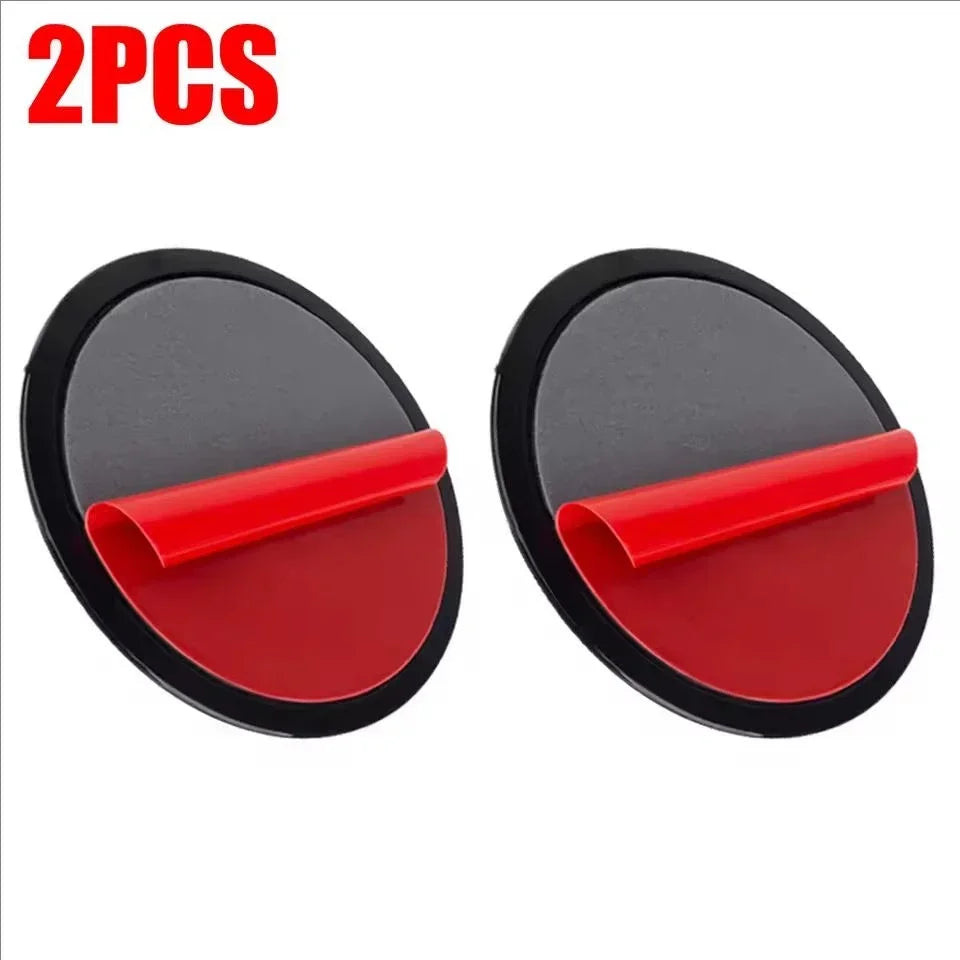 Universal Car Suction Cup Adhesive Dashboard Mount Pad Base for Navigation GPS Brackets 80mm Round Car Mobile Phone Holder Stand