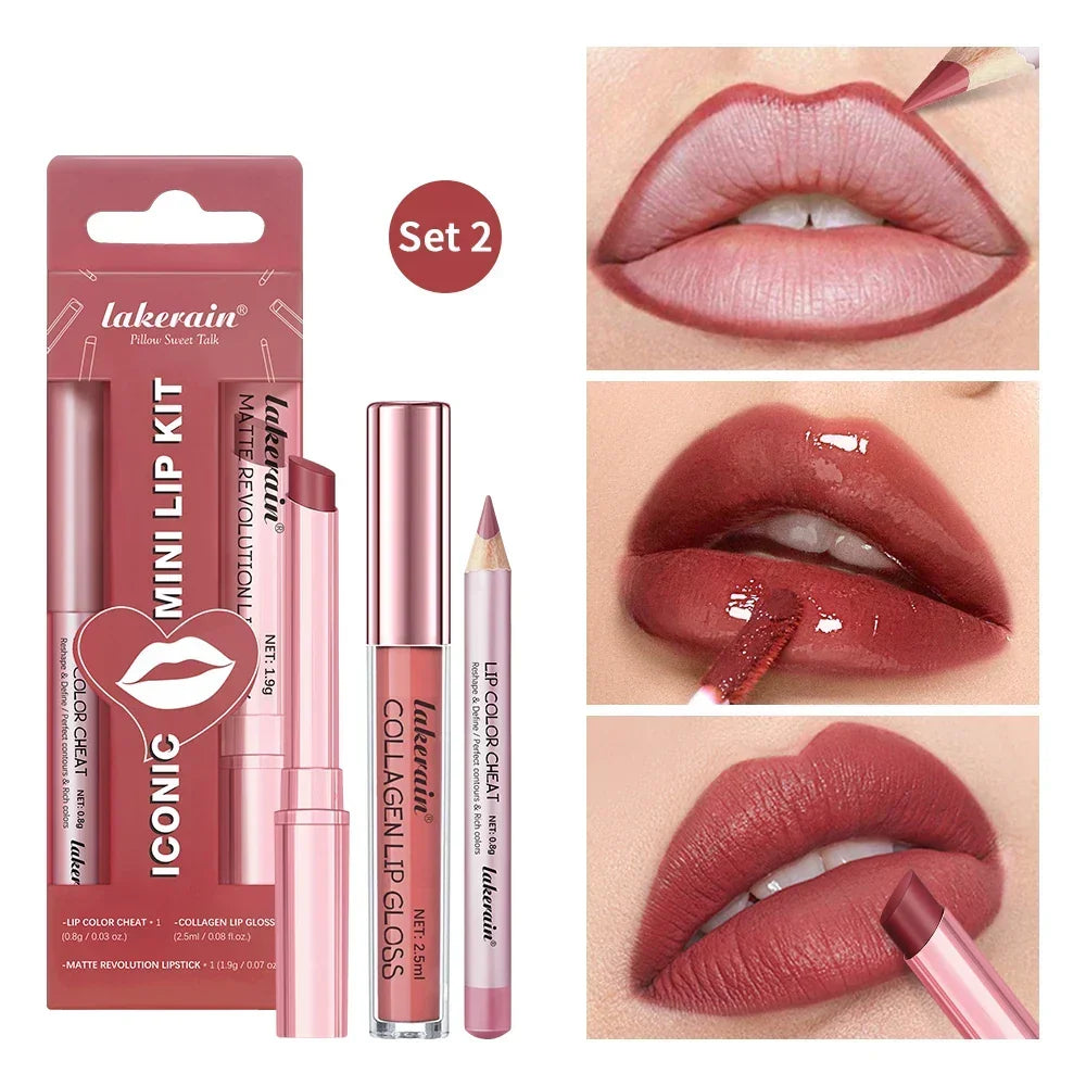 Women Lip Makeup Set
