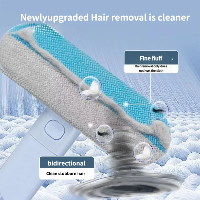 Pet Hair Removal Tool 4-in-1 Hair Removal Furniture Cat Hair Remover for Couch-Pet Hair Removal Car Cloth Furniture Carpet Bed