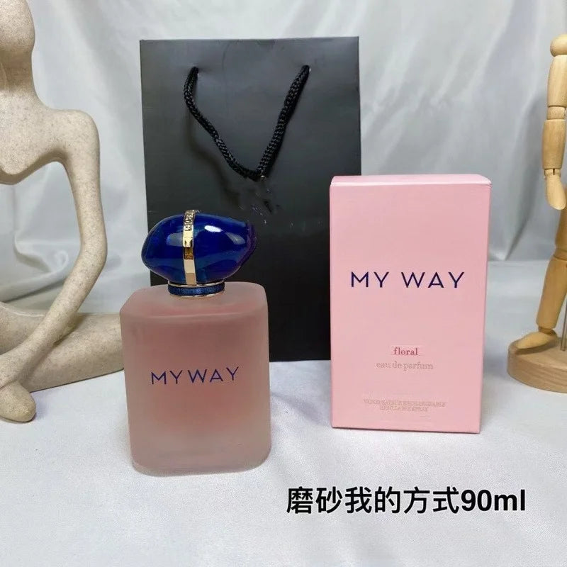 90ML Premium Brand Perfume My Way For Women High Lasting Desert Sand Aroma Elegant Eau De Parfum For Romantic Occasion