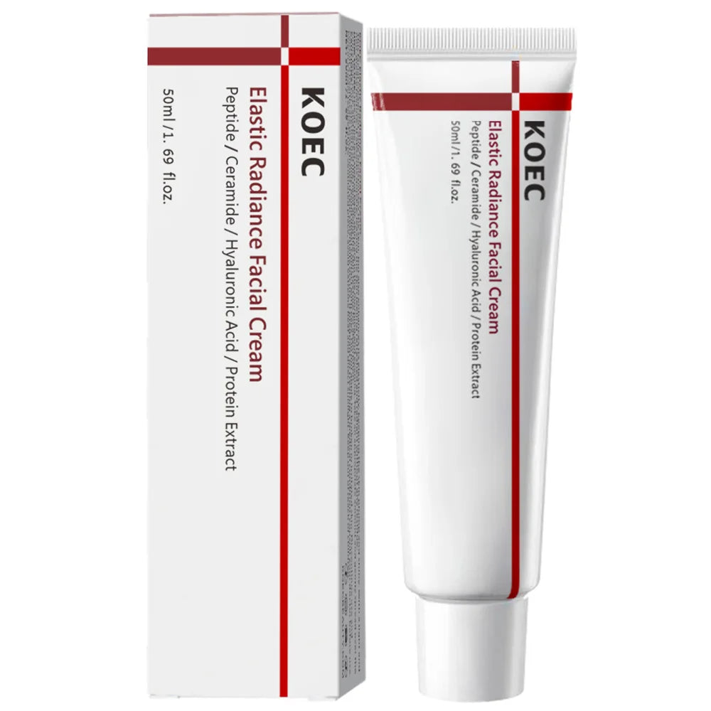 Centella Asiatica Madeca Cream Elastic Radiance Fast-Absorbing & Nourishing Cream, Reduces Wrinkles, Korean Skin Care