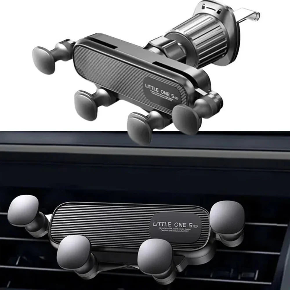 New Gravity Car Phone Holder for 4.7-7 inch Mobile Phone Car Air Vent Phone Mount Universal Shockproof GPS Clip Smartphone Stand