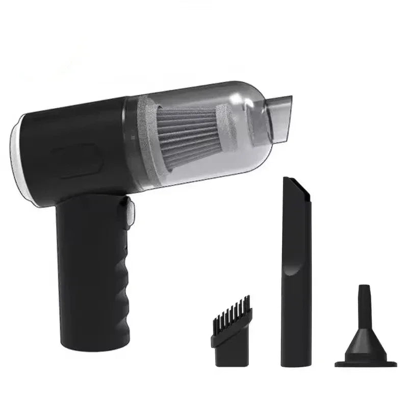 2900000PA Wireless Car Vacuum USB Charging 1200mAh Wet Dry Dual-use Cleaner Cordless Handheld High-power Vacuum Cleaner 2026﻿