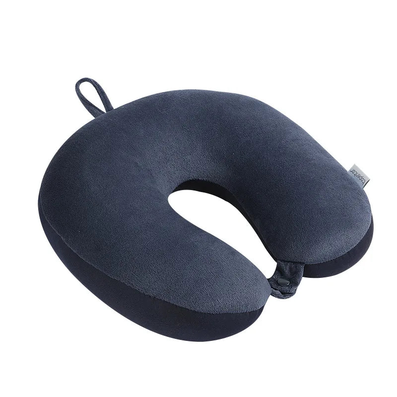 1PC Car Neck Pillow Soft Travel Pillow with Foam Particles for Comfort on Airplanes Cars and Home Office Use Stuffed Toy