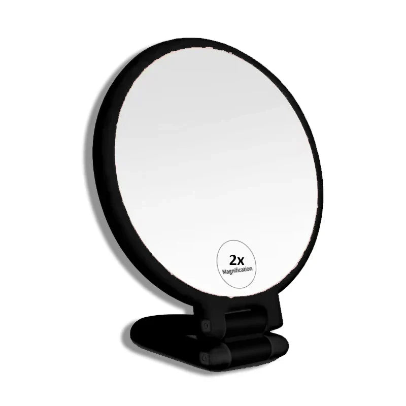Vintage Double-Sided Magnifying Mirror
