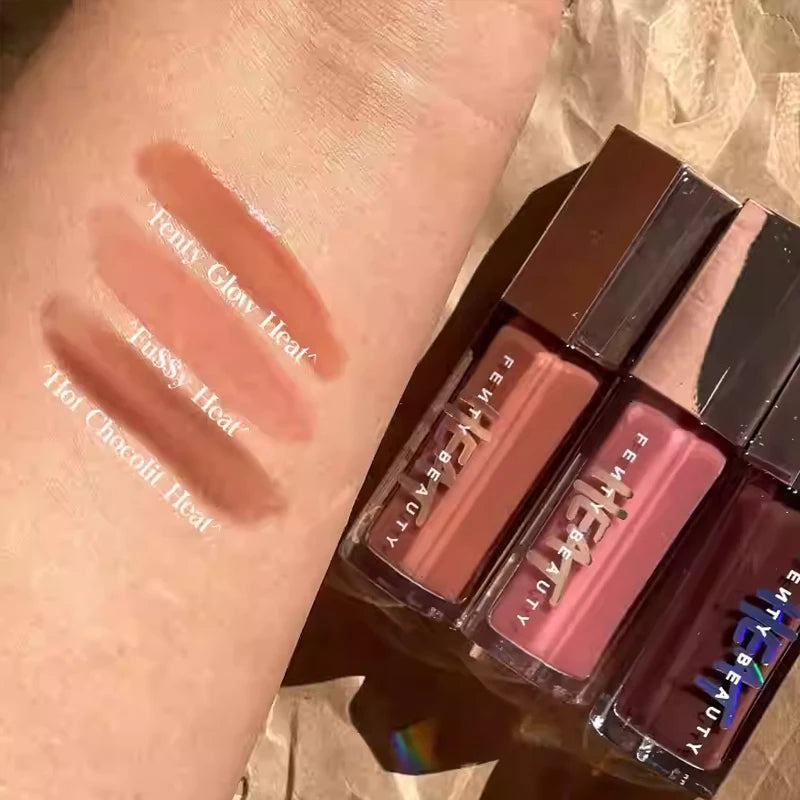 Cosmetics Fenty Beauty Hot Sale Lip Gloss Multicolor Moisten Shine Glitter Lip Plumper Makeup Beginner Liquid Lipstick Makeup