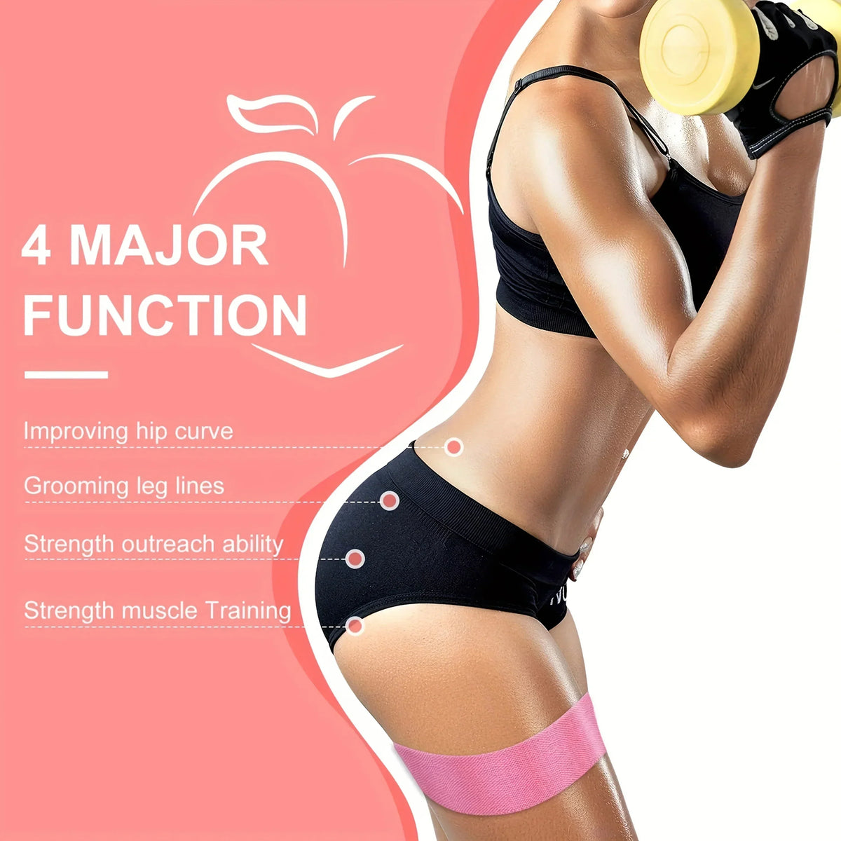 Fabric Resistance Booty Bands