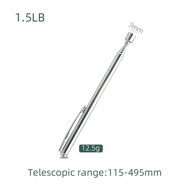 Telescopic Magnetic Magnet Pen Pickup Tool Extendable Pen Style Pickup Rod for Car Repairing Machinery Maintenance  Car Tools