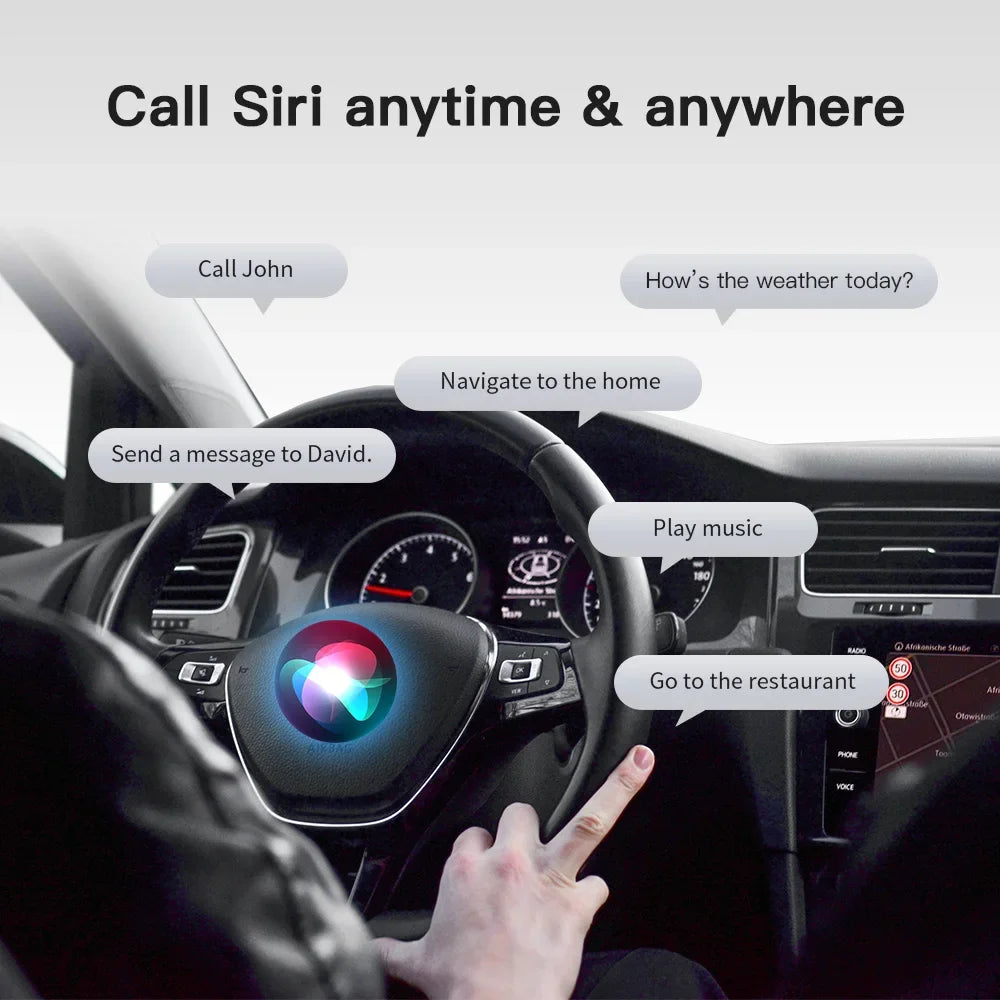 CARABC Wireless Carplay box For Peugeot Citroen SMEG SMEG+ Picasso C4 C5 DS4 DS3 308 508 208 3008 Android Auto AirPlay Module