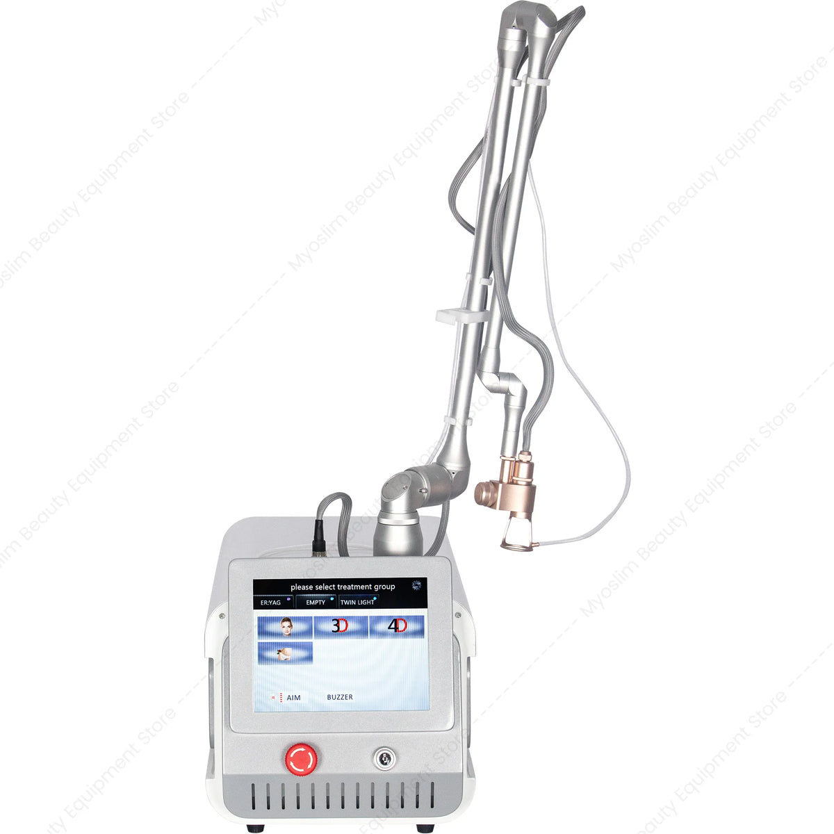 CO2 Fractional Lase Machine Focus on Skin Care Wrinkle Softening Scar Blur Stretch Mark Fading For Salon Personal Beauty Use