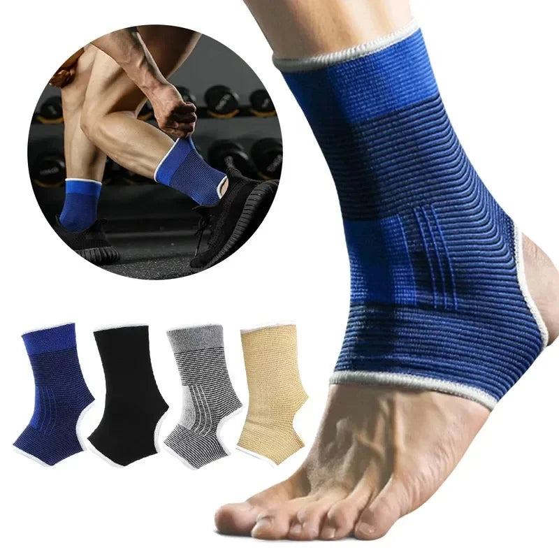 1Pair Multi-Sport Knitted Breathable Ankle Brace LZD Basketball Football Gym Running Compression Support Stability Protector