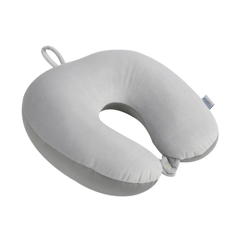 1PC Car Neck Pillow Soft Travel Pillow with Foam Particles for Comfort on Airplanes Cars and Home Office Use Stuffed Toy