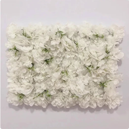 60X40cm Silk Rose Flower Wall Artificial Flowers DIY Wedding Wall Decor Photography Backdrops Hair Salon Background