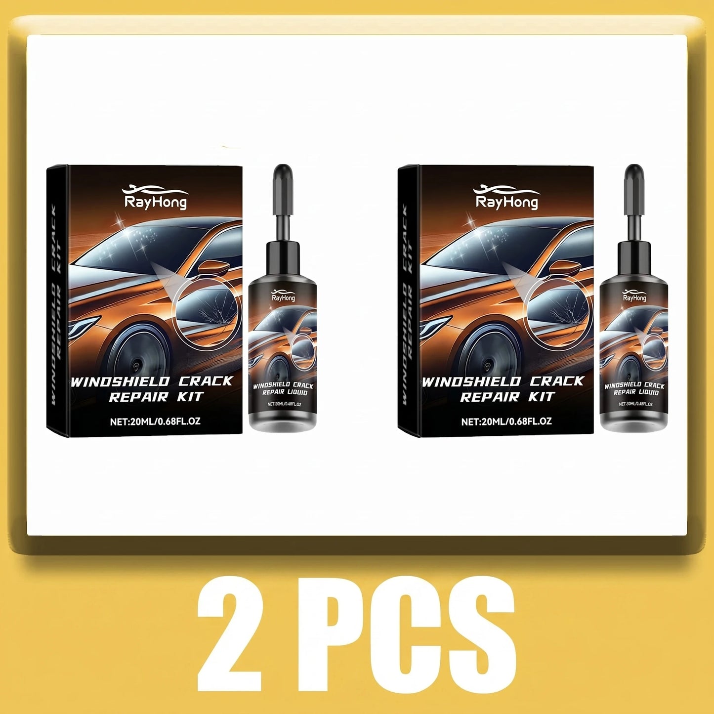 Quick Cure Windshield Crack Repair Fluid Invisible Restore Resin Windscreen Scratch Fix Liquid Glass Curing Glue Car Accessories
