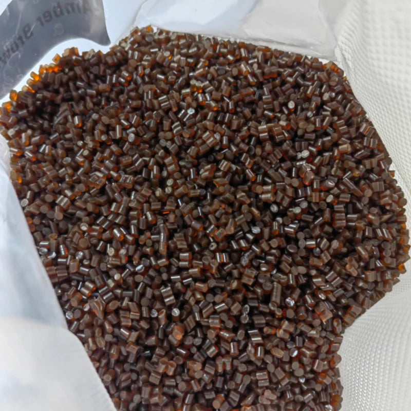 20G/50G/100G Italian Glue Beads Keratin Glue Granules Grains Amber Brown/Black Color For  Keratin Hair Extension Hair Adhesive