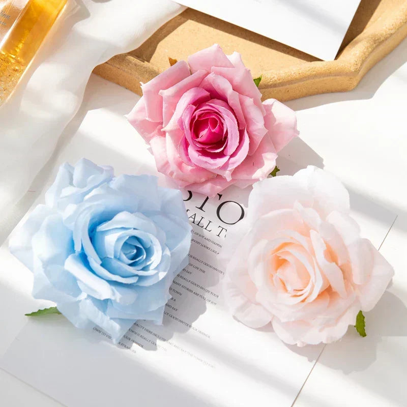Wholesale Mini Silk Rose Heads