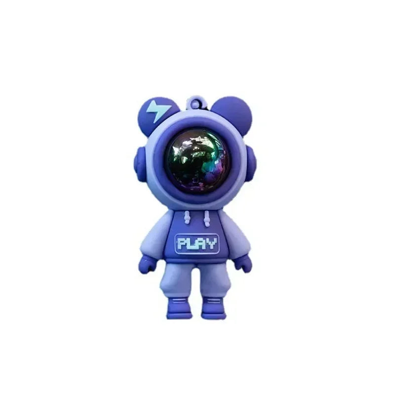 Cute Funny Cartoon Car Air Freshener Ornaments Decoration Complete Auto Vent Clips Fragrance Astronaut Figurines Accessories