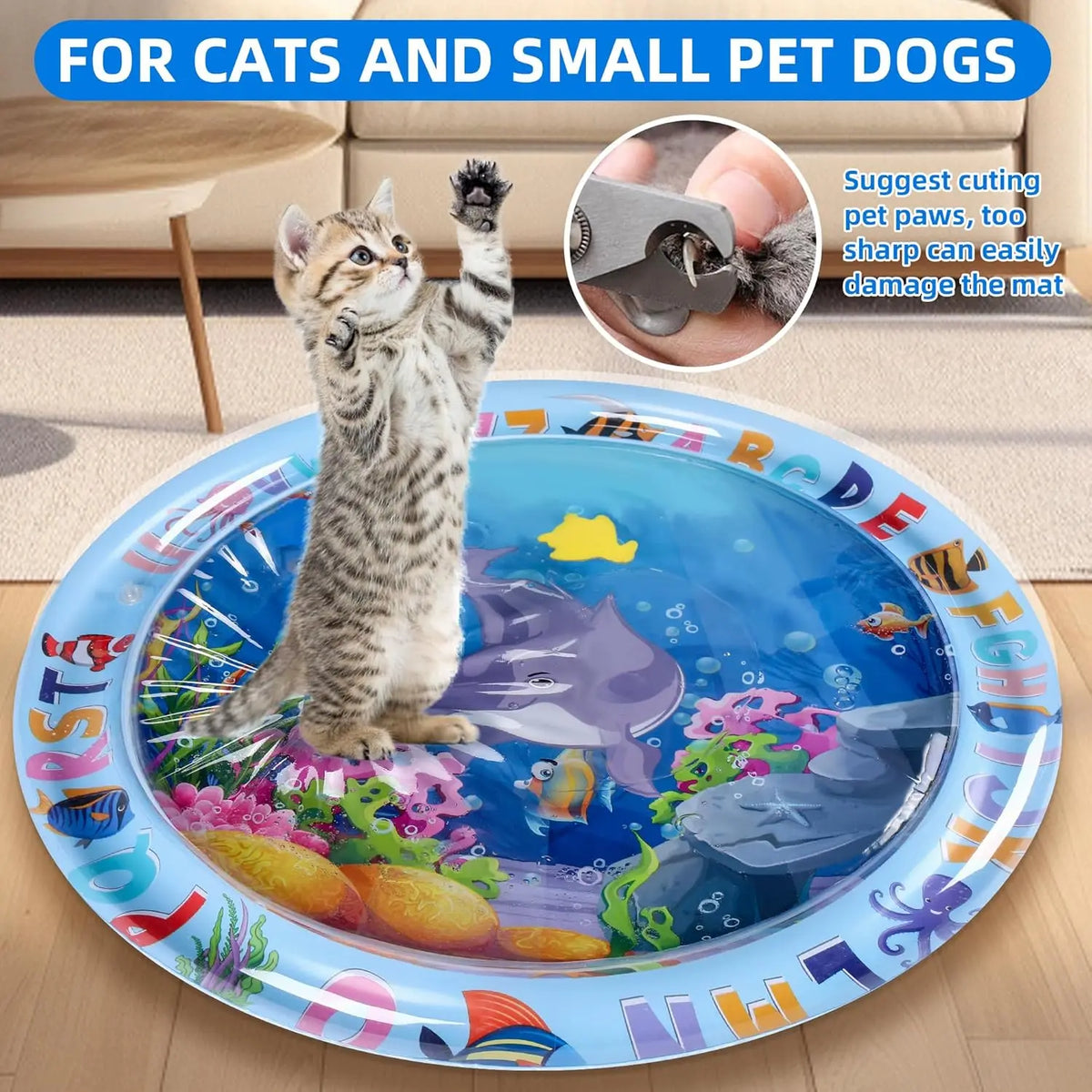 Pet Cooling Sensory Play Mat