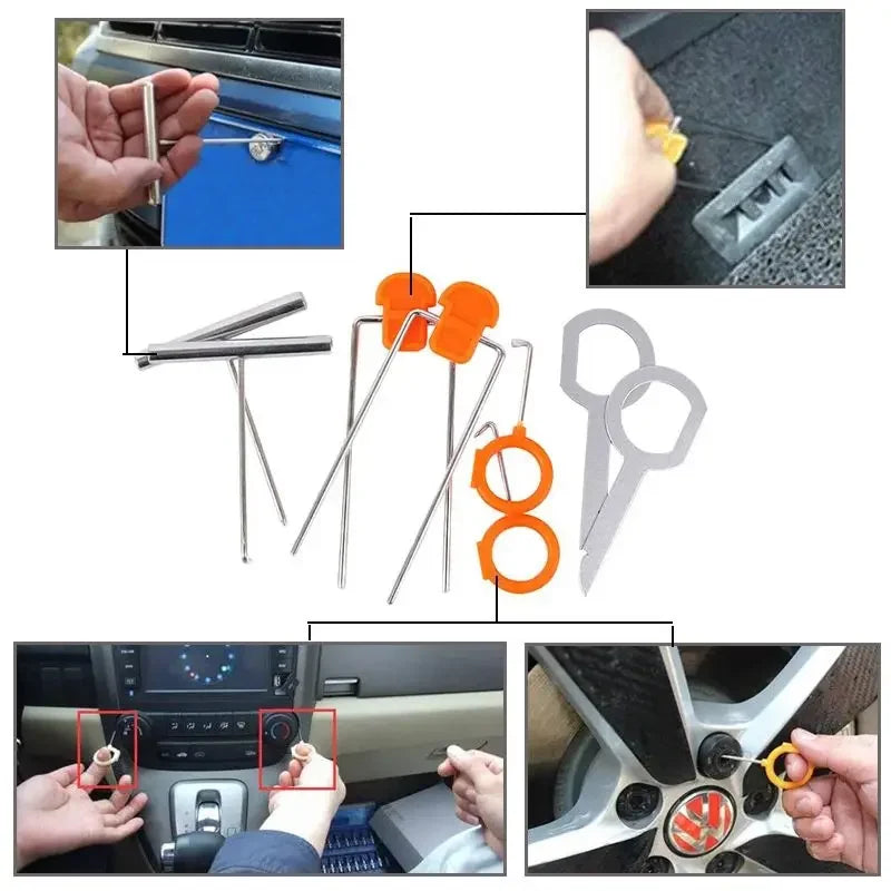 Car Hand Tool Car Audio Disassembly Tool Plastic Pry Bar Door Panel Disassembly Pry Panel Interior Clip Rocker Crowbar