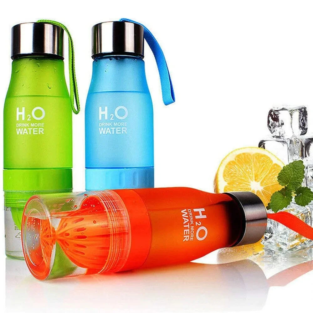 Water Bottle Sport Gourd Cup Fruit Infuser Juice H2O Lemon Leak Proof Travel Eco Friendly Bicycle Bottles Outdoor Mug Drinkware