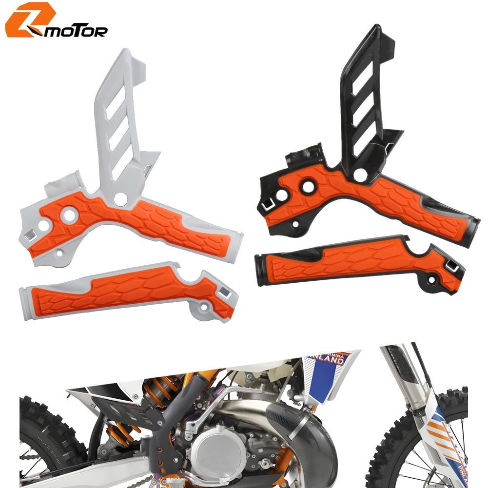 Motorcycle Frame Protection Set For KTM 125-500 SX125/150 SX-F XC-F 2011-15 XC-W XCF-W EXC EXC-F Six Days 2012-16