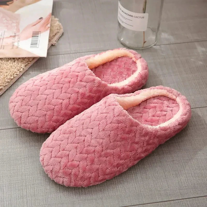 CozyStep Unisex Fluffy Slippers