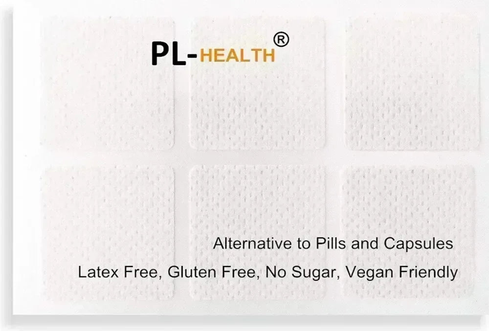 30 Patches Nerve Support Transdermal Patches with Alpha Lipoic Acid , Curcumin, Ginger Root, Vitamin B6, B12 Neuro Health
