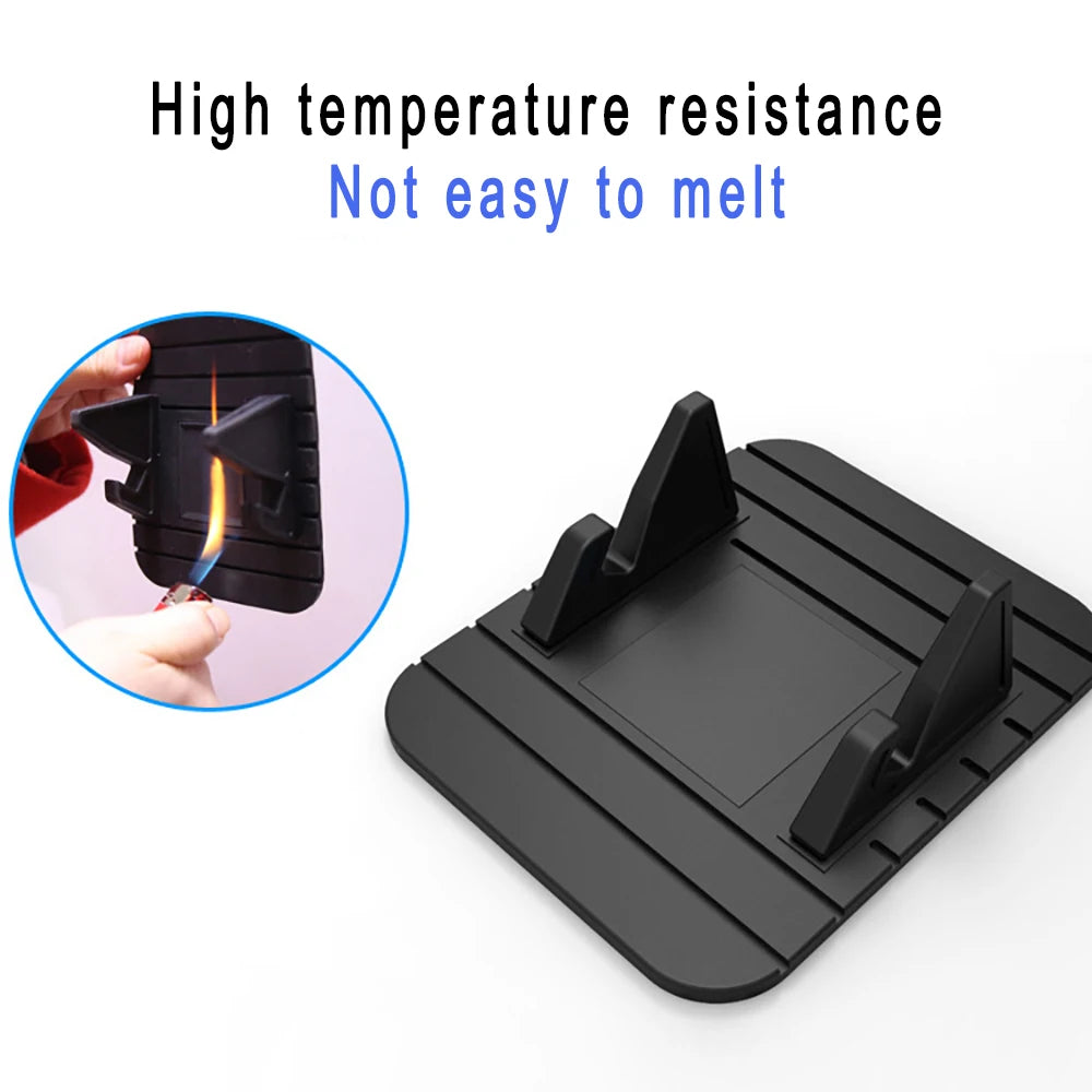 Anti-slip Car Silicone Holder Mat Pad Dashboard Stand Mount For Phone GPS Bracket For iPhone Samsung Xiaomi Huawei Universal
