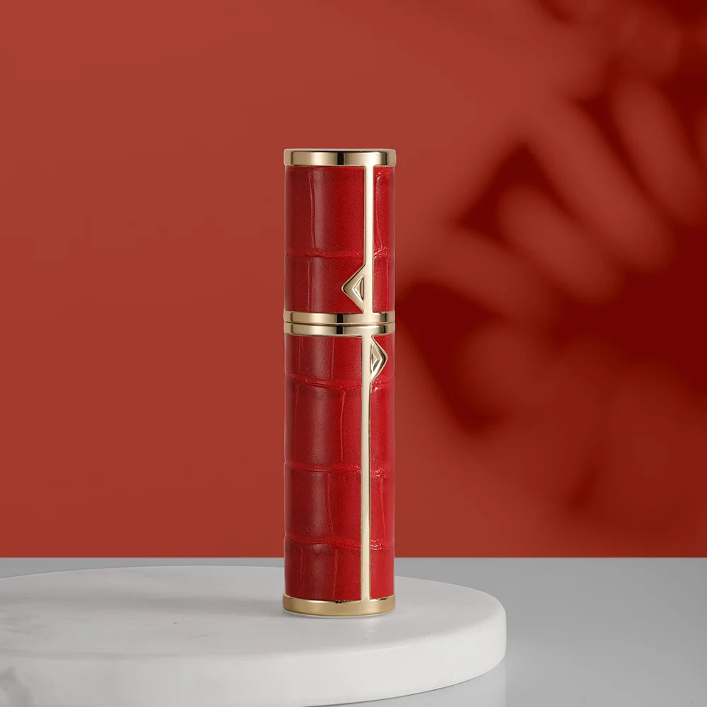 Louischanzl Perfume Atomizer Portable Liquid Cosmetics Containers Traveling 5ml Alcochol Perfume Refillable Bottles Empty Spray