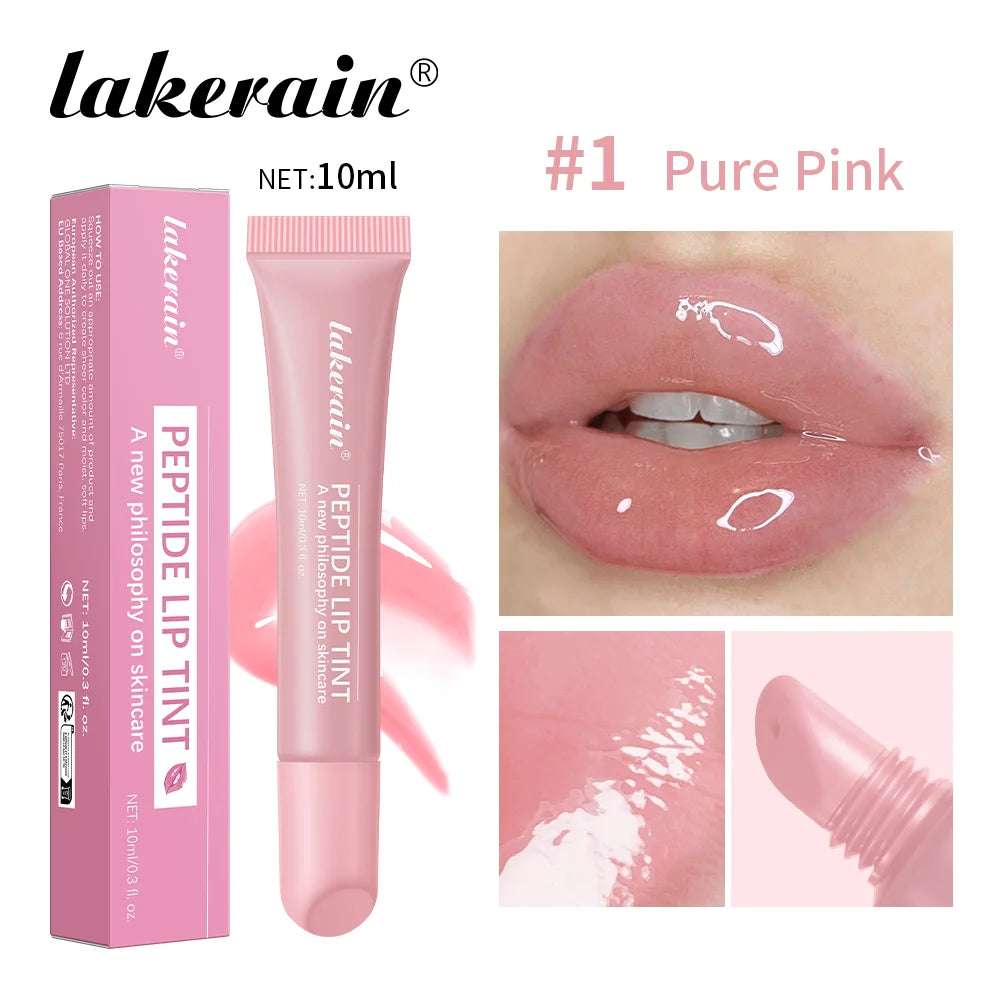 Lip Gross Treatment Moisturizing 10ml Peptide Lip Mask Gel To Remove Dead Skin Lipstick Base Lip Cream Women Lip Care Mask