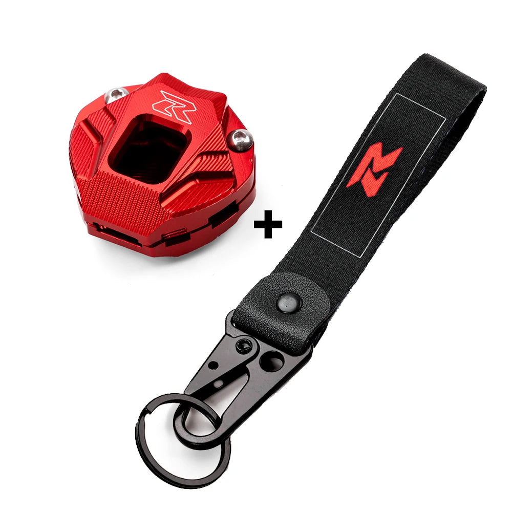 For Suzuki GSXR 600 750 1000 GSXR750 GSXR1000 GSX-R Motorcycle Accessories Aluminum Key Case Shell Cover Protector Keychain