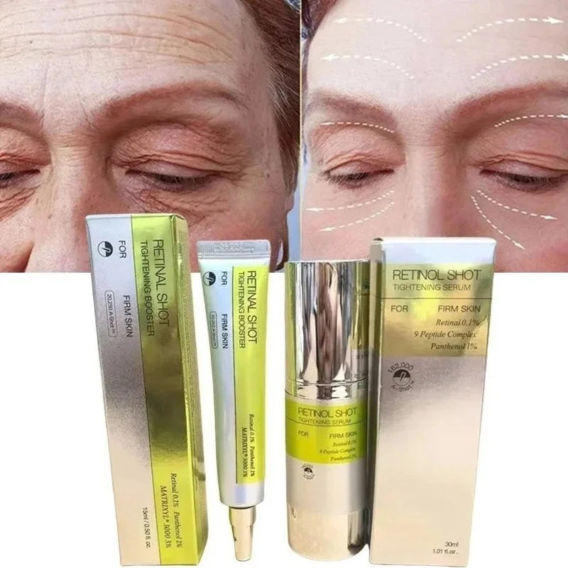 Instant The Vita A Retinal Shot Tightening Booster Firm Skin Eye Cream 15ml Face Serum 30ml Set Beauty Skin Care Korean Original