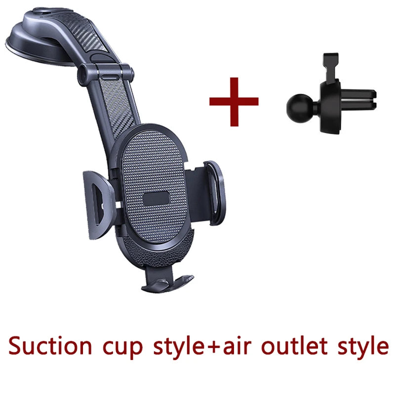 Car Phone Holder Stand Gravity Dashboard Phone Holder Mobile Phone Support Universal For iPhone 17 16 15 14 Xiaomi Samsun