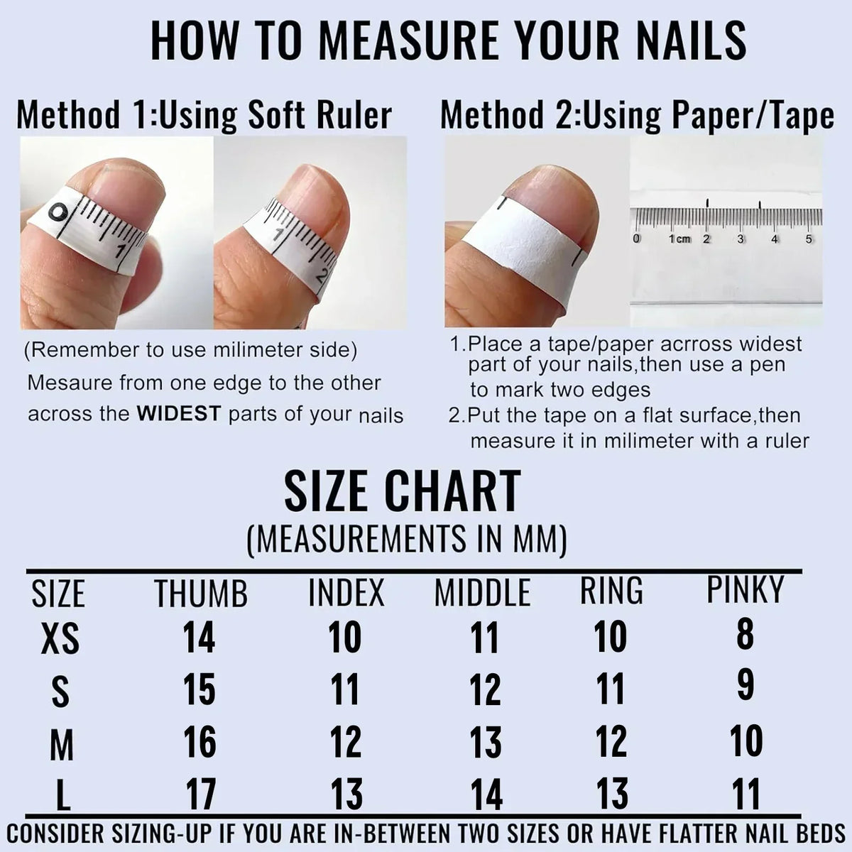Gradient Blue Cat Eye Nails