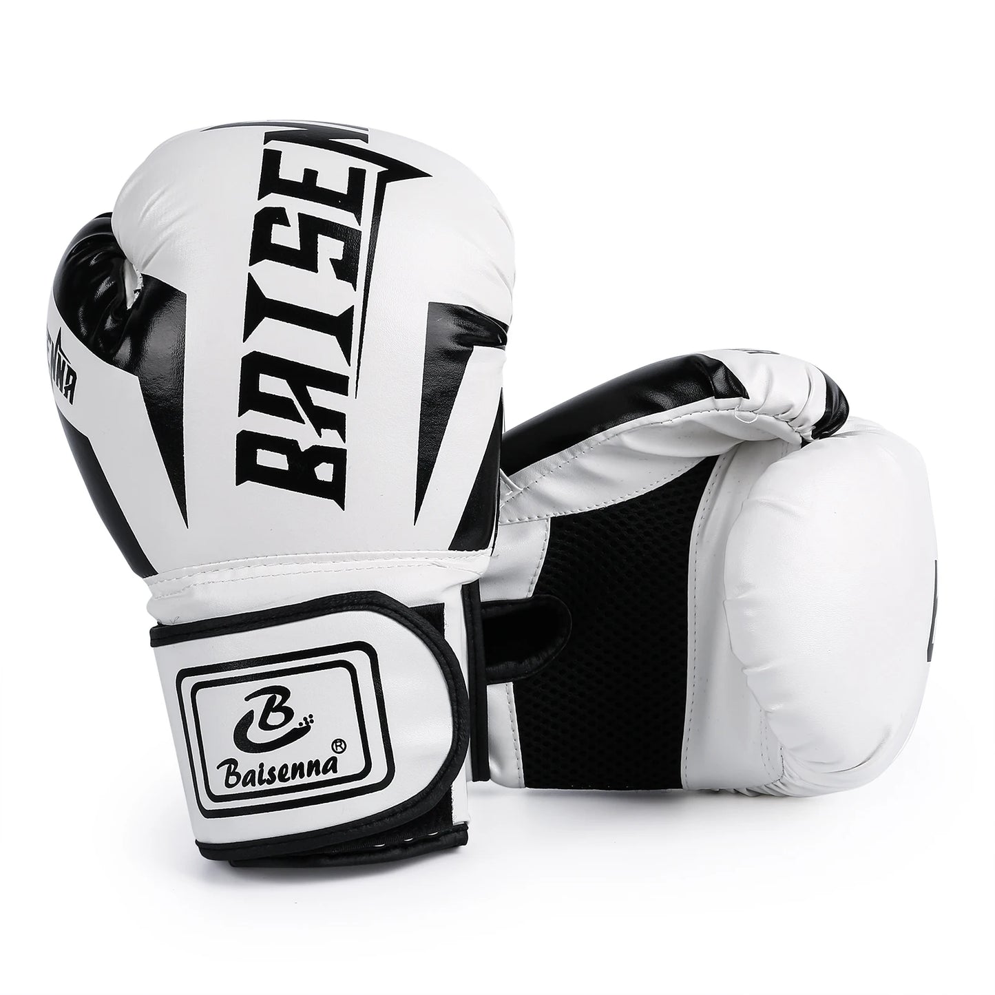 Adults Boxing Gloves Muay Thai Training Gear Breathable PU Fighting Mitts for MMA Combat Sports Durable Lightweight Pro