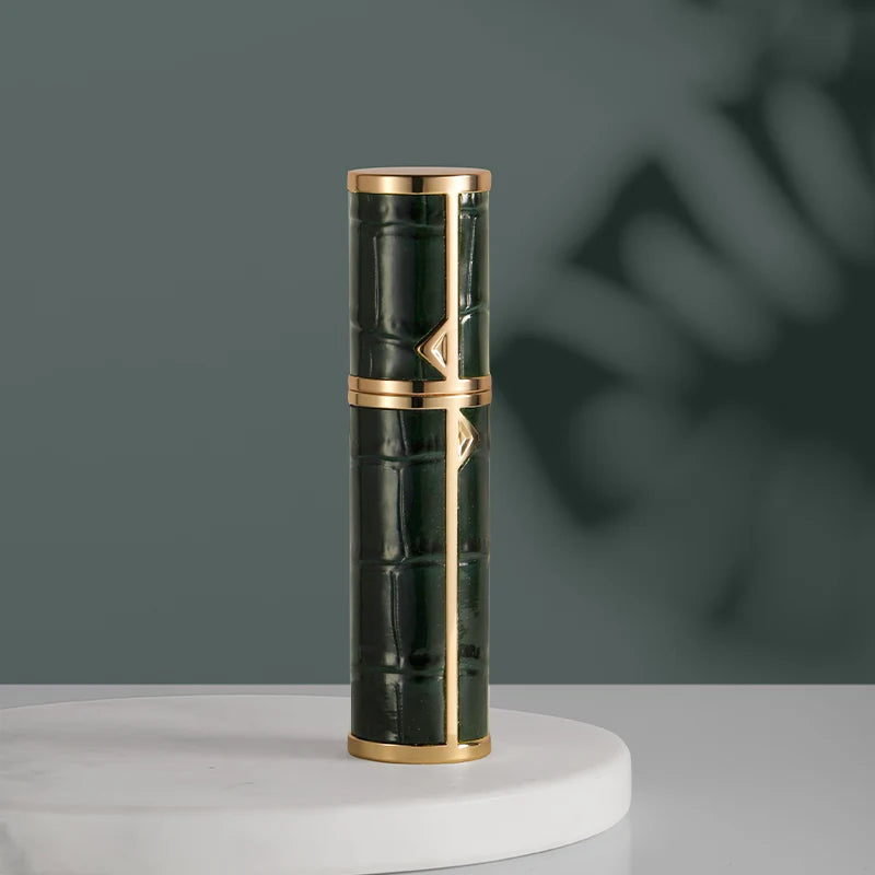 Louischanzl Perfume Atomizer Portable Liquid Cosmetics Containers Traveling 5ml Alcochol Perfume Refillable Bottles Empty Spray