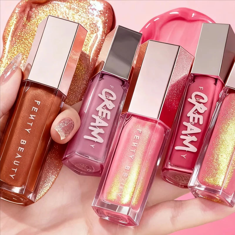 Cosmetics Fenty Beauty Hot Sale Lip Gloss Multicolor Moisten Shine Glitter Lip Plumper Makeup Beginner Liquid Lipstick Makeup