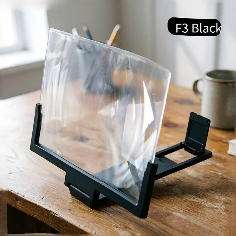 F3 Mobile Phone Screen Amplifier 14 Inch HD Eye Protection Foldable Video Magnifier for Smartphone Mobile Phone Accessories