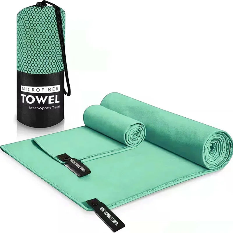 Quick-Drying Sports Towel 40x80/50x110cm Blue Grey Green Orange Swimming Gym Fitness Camping Running Beach Washcloth Towels