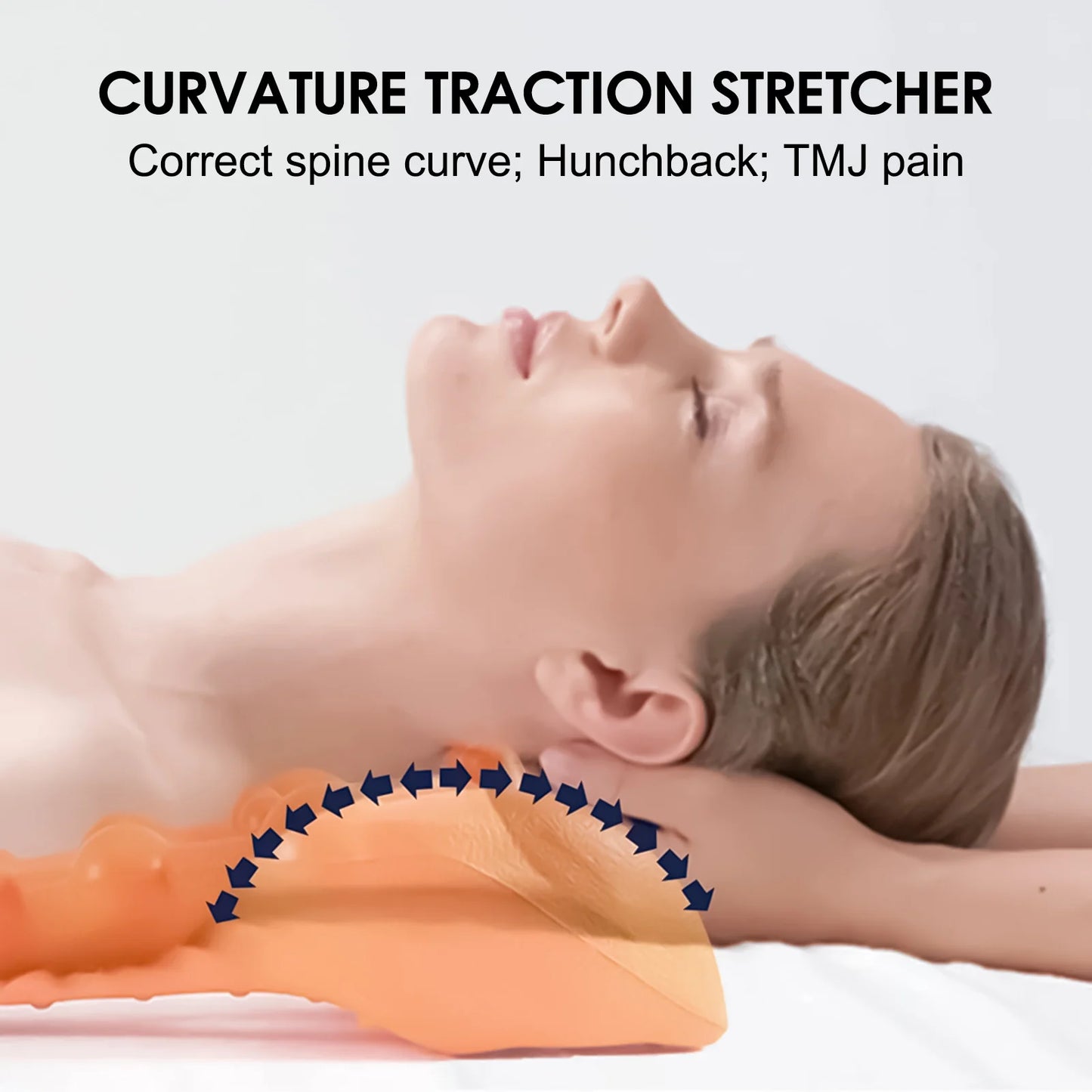 Acupressure Cervical Neck Support Braces Massager Multipurpose Cervical Neck Traction Device