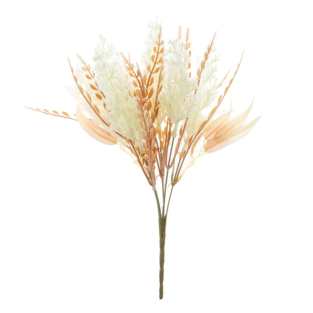 Artificial Plants Reed Festival Wedding Wreath Garden Home Room Vase Decora DIY Gift Flower Bouquet Brial Yard Outdoor Accessory