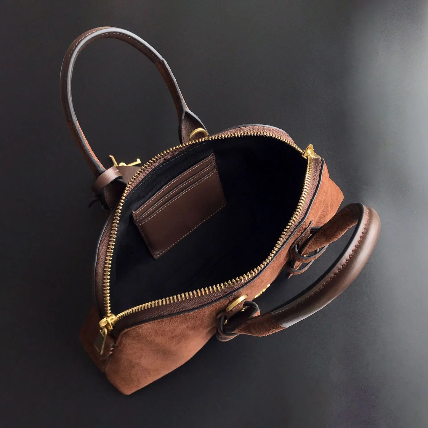 2026 Luxury Pinko‑Inspired Swallow Bowling Bag Top Grain Leather Women’s Minimalist High Quality Handbag