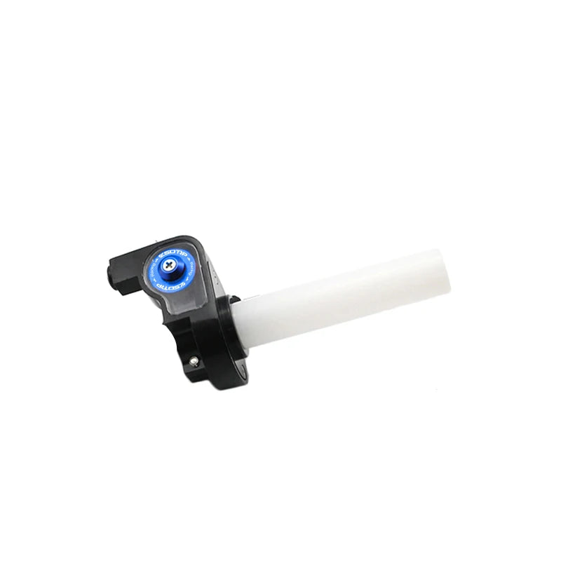Sclmotos- 22mm Motorcycle Racing Aluminum Visible Quick Twist Gas Throttle Settle Grips Dirt Pit Bike ATV UTV XR50 CRF50 KLX