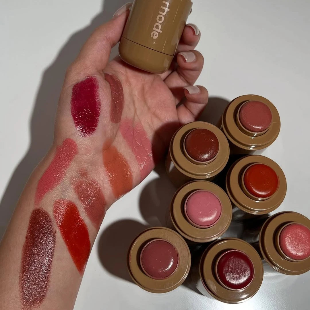 28 Colors Lip Gloss Beauty Non-stick Cup Moisturizing Lipstick Full Hydrating Shimmer Lip Balm Tint Daily Makeup Blush Eye Patch