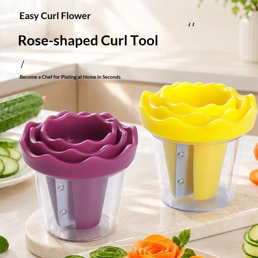 Multifunctional Manual Vegetable Cutter Creative Spiral Grater, Fast Slicing Tool for Fruits Vegetables Household Kitchen Gadget